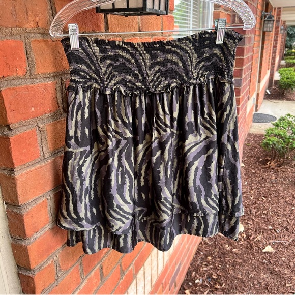 Rails Addison Olive Bengal Skirt L - Picture 14 of 15